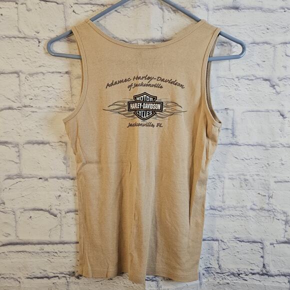 VTG 2007 Harley Davidson Tank Top Jacksonville Florida Medium USA - Picture 3 of 7